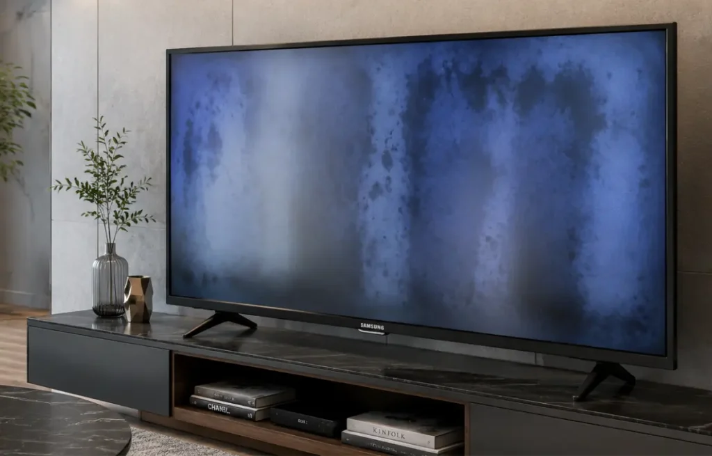 LCD TV Lekelenme